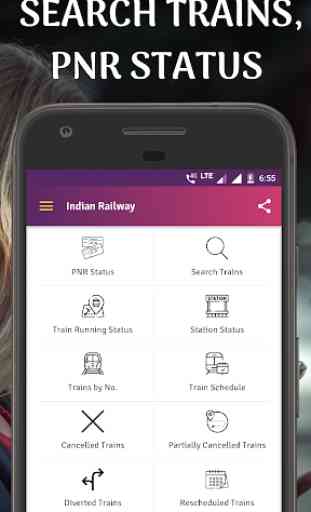 Train PNR Status, Rail Running Status, Train Info 1