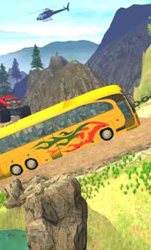 trator puxar ônibus 3D - jogo livre do trator 3