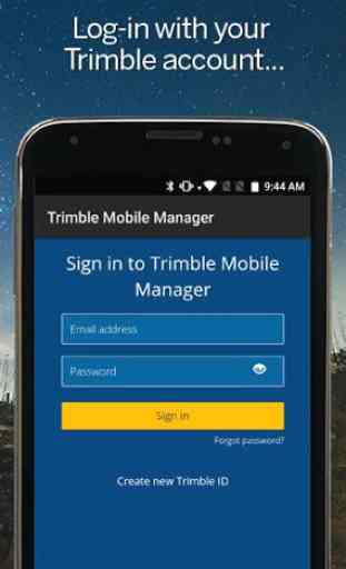 Trimble Mobile Manager 1