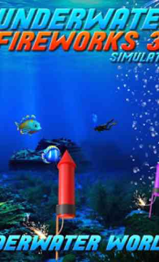 Underwater Fireworks 3D Simulator 1