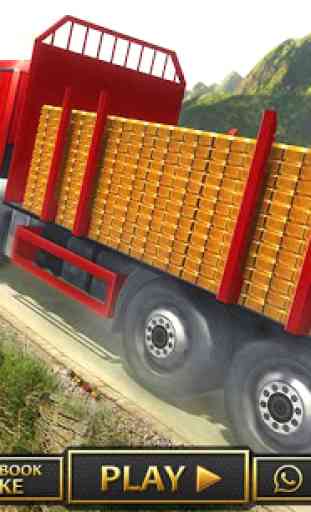 Uphill Gold Transporter Truck Drive 3