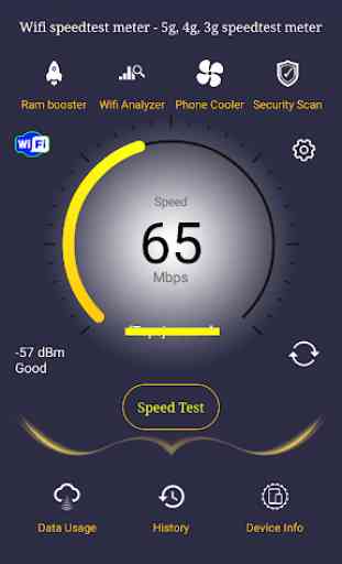 Wifi speedtest meter - 5g, 4g, 3g speedtest meter 2