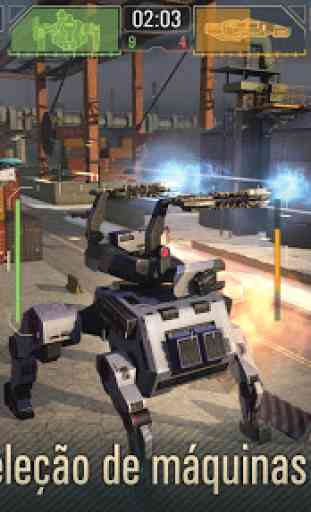 WWR: Guerra de robôs (Jogo De Luta PvP) 4