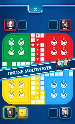 a diversão ludo - jogo de dados multiplayer 2