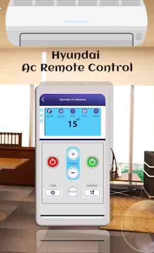 Ac Remote Control For Hyundai 2