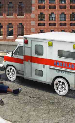 Ambulance Rescues Driver 3D 1