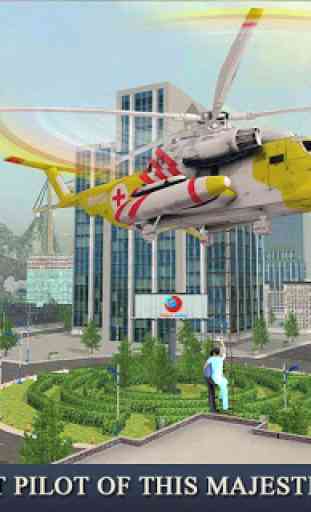Ambulância e Helicóptero Hero 1
