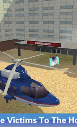 ambulância e helicóptero Heroes 2 4