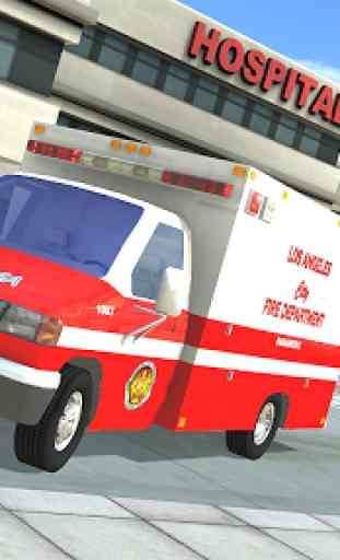 Ambulância Simulator Car Driving Doctor 1
