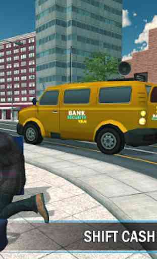Bank Cash Security Van Sim: ATM Cash Transit Games 1