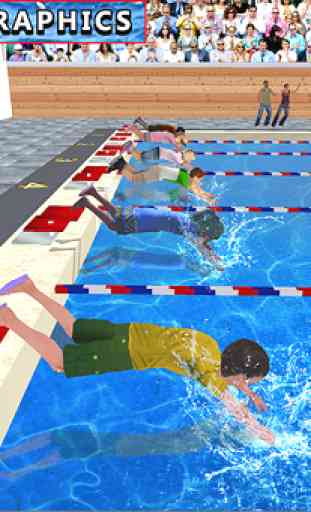 Campeonato de natação infantil para crianças 2