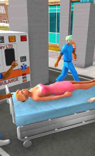 City Ambulance Rescue Simulator Games  1