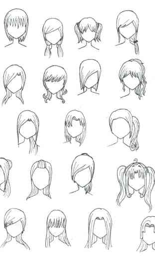 como desenhar anime feminino legal 3