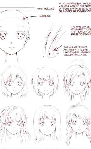 como desenhar anime feminino legal 4