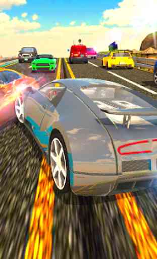 Curved Highway Traffic Racer 2019 3