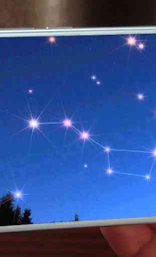 Definição de estrelas no céu Manual de Astronomia 1