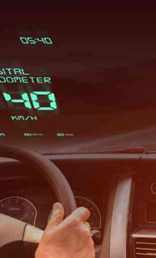 Digital Speedometer - HUD View Offline 1