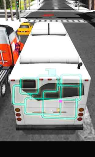Driver de ônibus pesado 3D 1