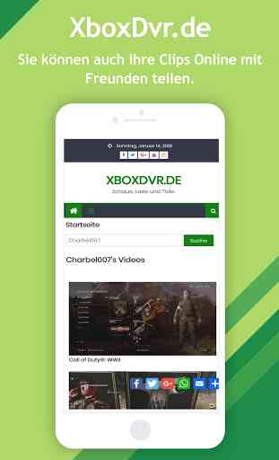 DVR 4 Xbox One - Video & Screenshot Downloader 2