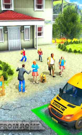 Escola Offroad Van Driving: Minibus Simulator 2019 1