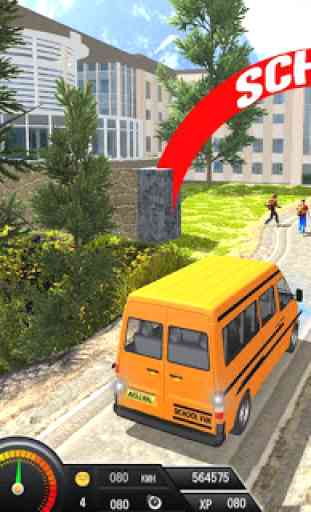 Escola Offroad Van Driving: Minibus Simulator 2019 3