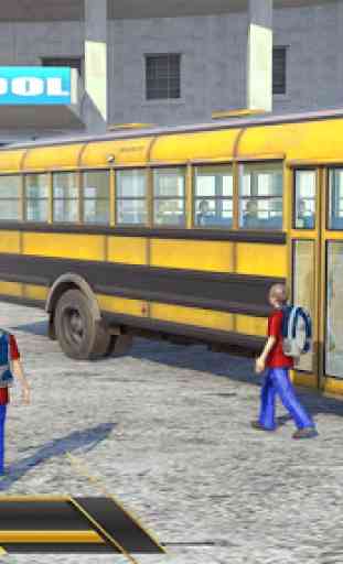 Escola Ônibus Fora da estrada Motorista Simulador 1