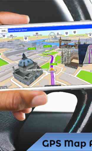 GPS Street View, Route Map & Voice Direction 3