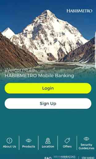 HabibMetro Mobile Banking 1