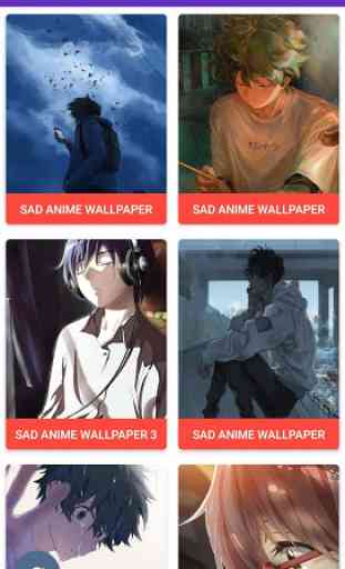 HD Sad Anime Wallpaper 1