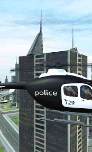 Heli Police Transport Prisoner: Flight Simulator 4