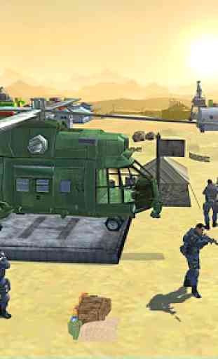 Helicóptero Greve Batalha 3D 4
