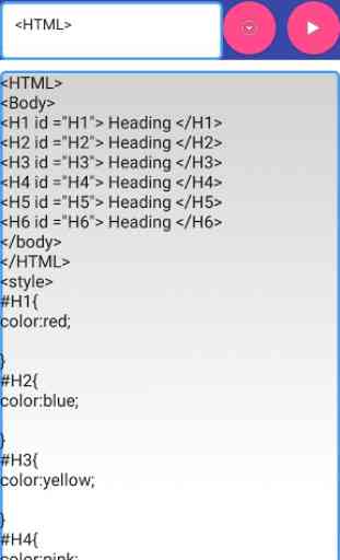 Html Code Editor - Hcode 1