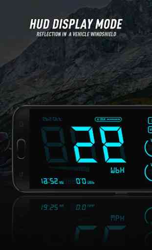 HUD Speedometer to Monitor Speed and Mileage 3