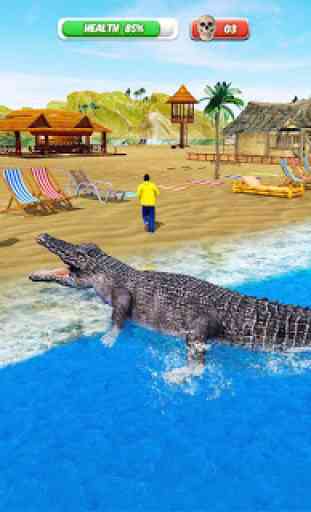 jogos de crocodilo ataque praia: jogos de caça 4