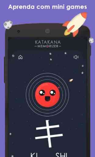 Katakana Memorizer: aprenda o katakana Japonês 2