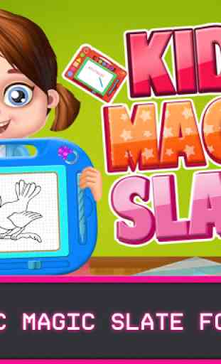Kids Magic Slate Simulator - Leia e escreva 1