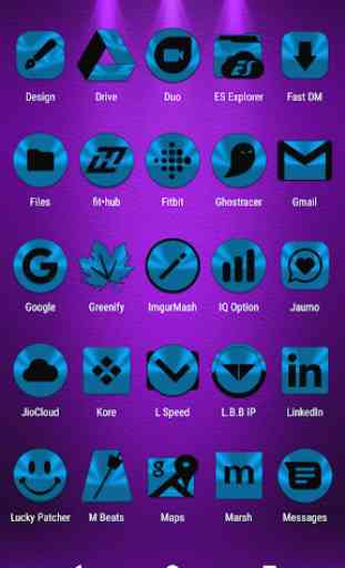 Light Blue and Black Icon Pack ✨Free✨ 4