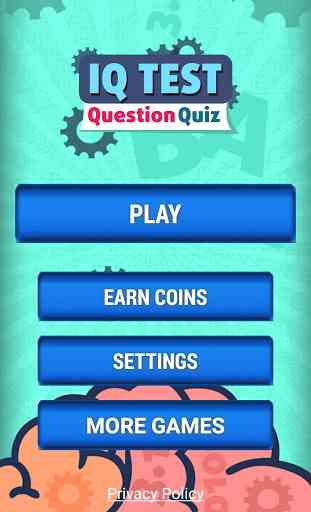 Livre IQ Teste Perguntas Quiz 1