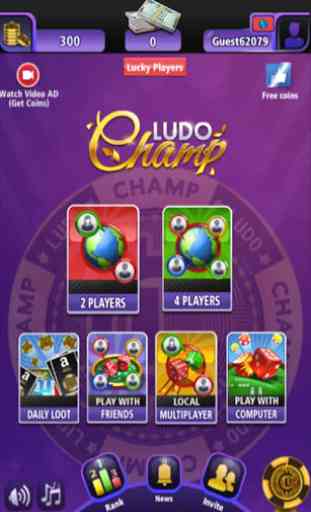 Ludo Champ 2020 - New Free Super Top 5 Star Game 1