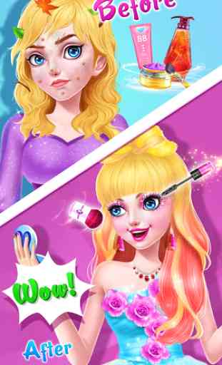 Magic Fairy Princesa Dressup - Jogo De Amor Story 3