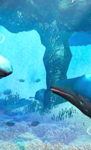 Mamíferos do oceano: Blue Whale Marine Life Sim 3D 2