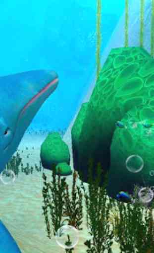 Mamíferos do oceano: Blue Whale Marine Life Sim 3D 3
