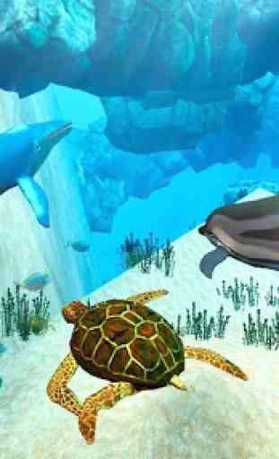 Mamíferos do oceano: Blue Whale Marine Life Sim 3D 4