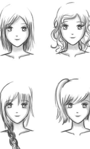 Meninas de desenho de anime 3