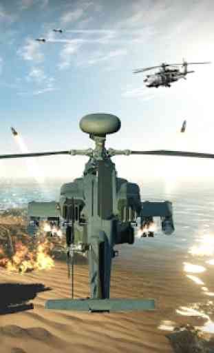 Modern Helicopter warfare battle: Free Games 1
