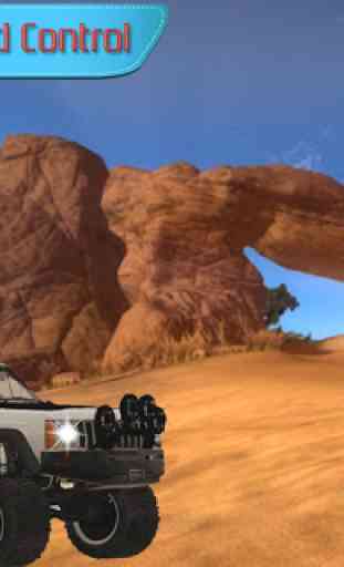 Offroad desert Prado jogo de condução 2018 3