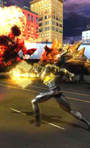 Panther Super Hero Crime City Rescue Battle 2