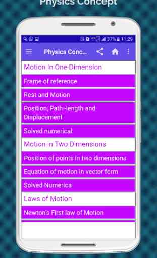 Physics Concepts (Concept of Physics) App 2