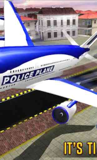 Prisioneiro Transporte Avião Simulador de voo 2019 3