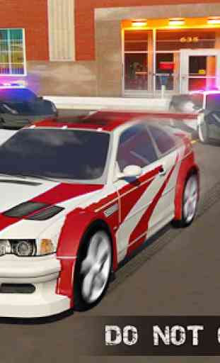 Real Police Gangster Chase: Police Cop Car Games 3